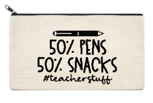 Teacher pencil case-Great Christmas -End of year Gift