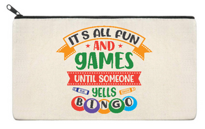 Bingo - it's all fun and games