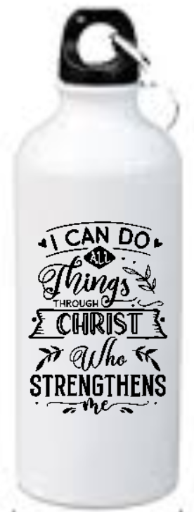 I can do all things through Christ -NH