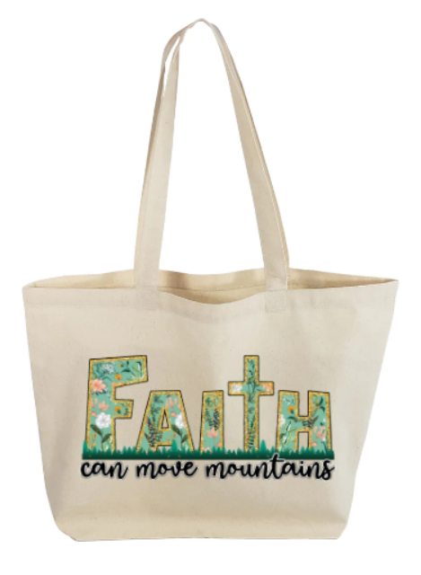 Faith can move mountains -NH