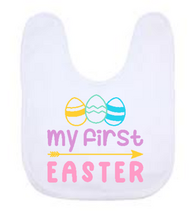 Easter bib - first Easter
