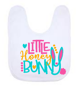 Easter bib - Little honey bunny