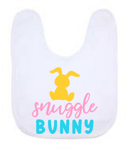 Easter bib - Snuggle bunny