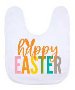 Easter bib - happy easter