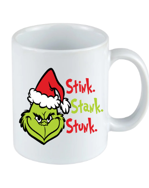 Grinch Coffee Mug Grinch Gift Christmas Gift Shuh Duh Fuh Cup Funny Coffee  Mug