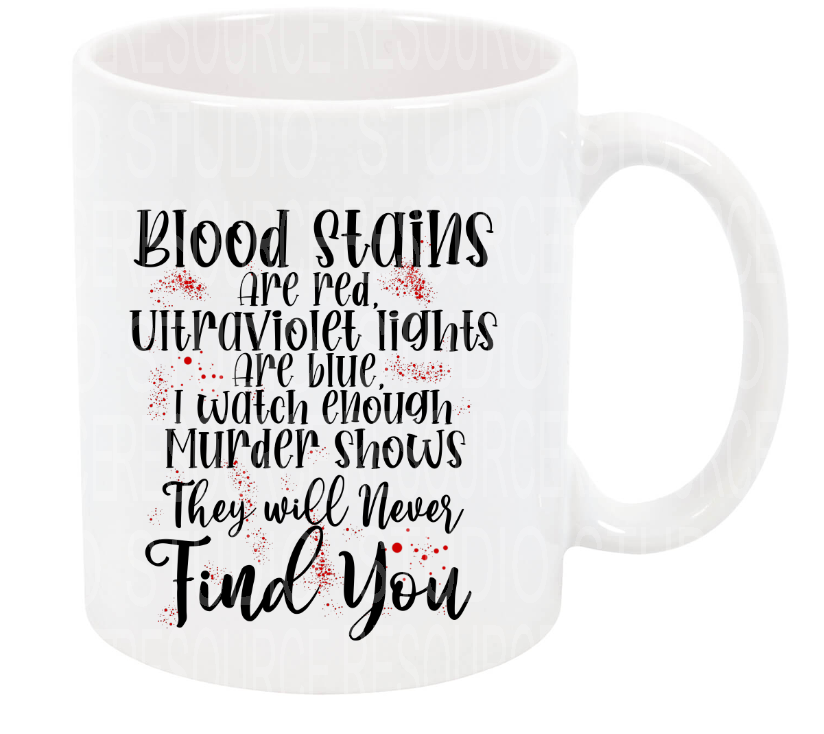 More True Crime Mugs - Great Christmas gift