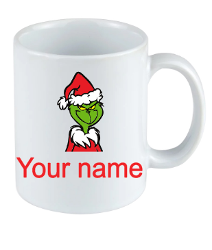 Stink Stank Stunk Grinch Christmas mug