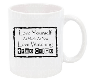 More True Crime Mugs - Great Christmas gift