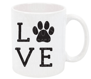 Mans best friend mug- dog lover mug - great christmas gift- dog collection