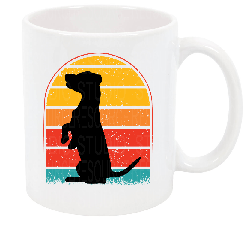 Mans best friend mug- dog lover mug - great christmas gift- dog collection