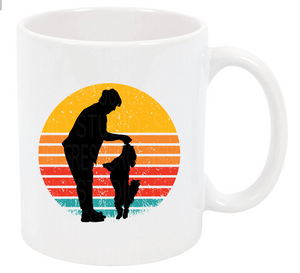 Mans best friend mug- dog lover mug - great christmas gift- dog collection