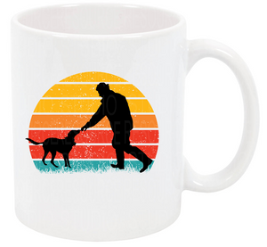 Mans best friend mug- dog lover mug - great christmas gift- dog collection