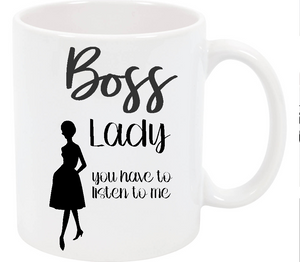 Boss Lady mug - Perfect for Christmas!
