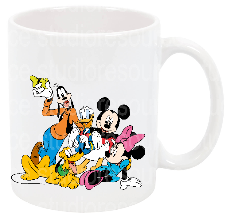 Mickey and his friends mug