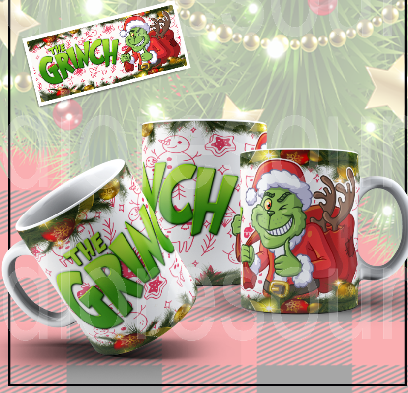 Grinch christmas mug2- great christmas gift