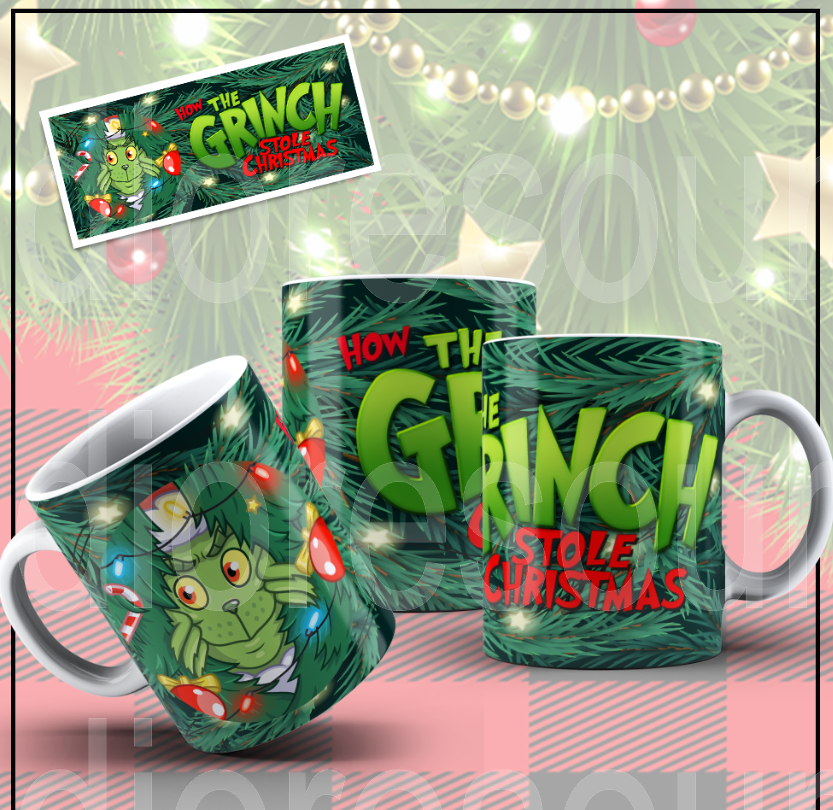 Grinch christmas mug 5- Great Christmas Gift!