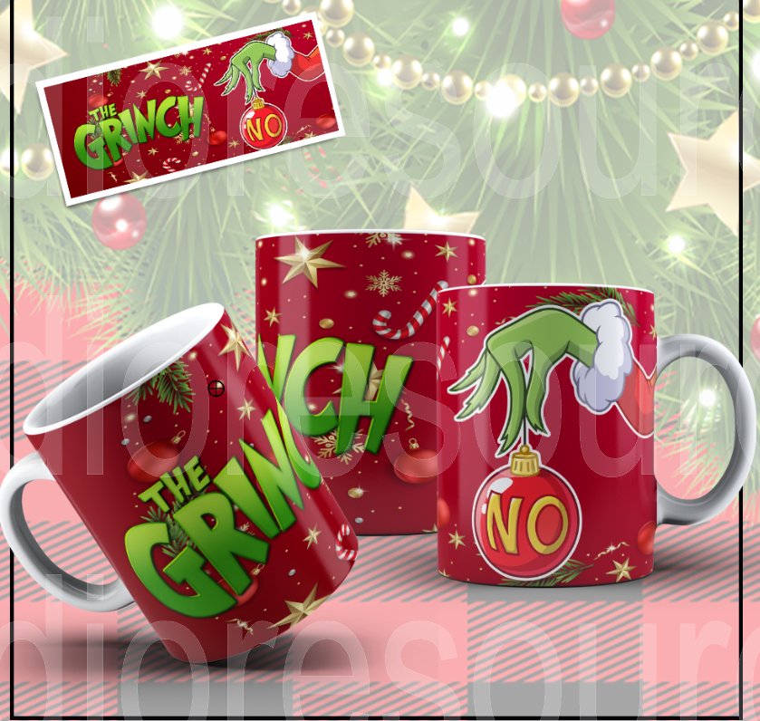 The Grinch Christmas mug 8- Great Christmas Gift!