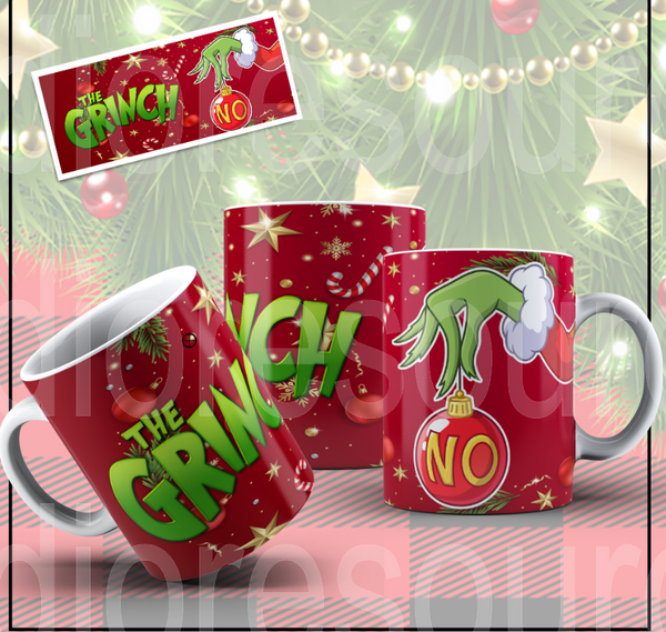 The Grinch Christmas mug 8- Great Christmas Gift! – Wonderland Creative  Studio