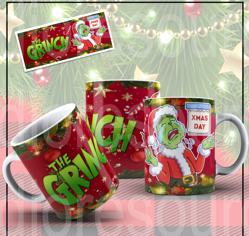 The Grinch Christmas mug 9- Great Christmas Gift!