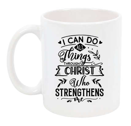 I Can do All Things Through Christ 2 Cup NH