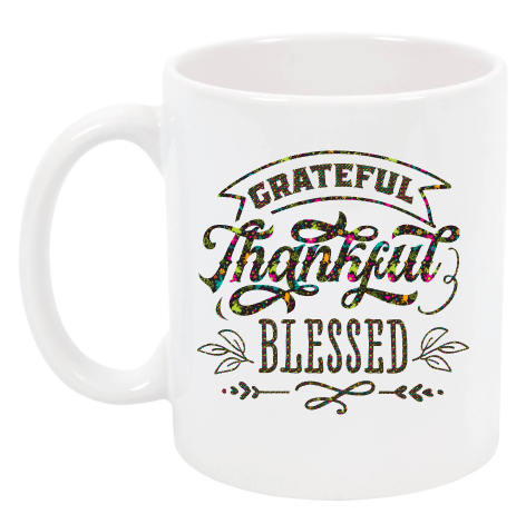 Grateful, Thankful,Blessed Cup NH