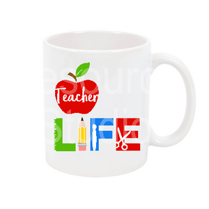 Teachers Life Gift Mug