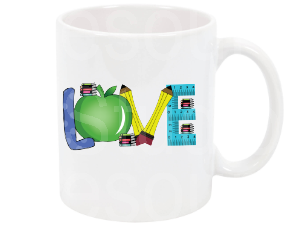 Love / Teacher mug/cup