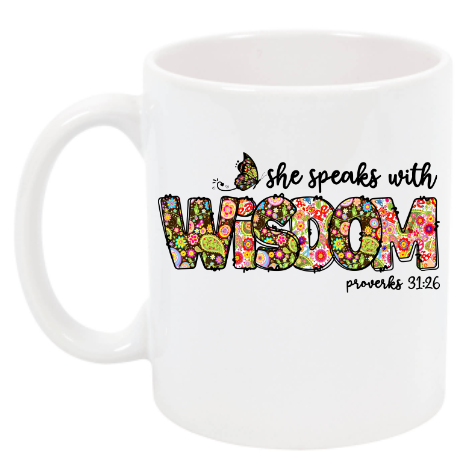 She Speeks with Wisdom Cup NH