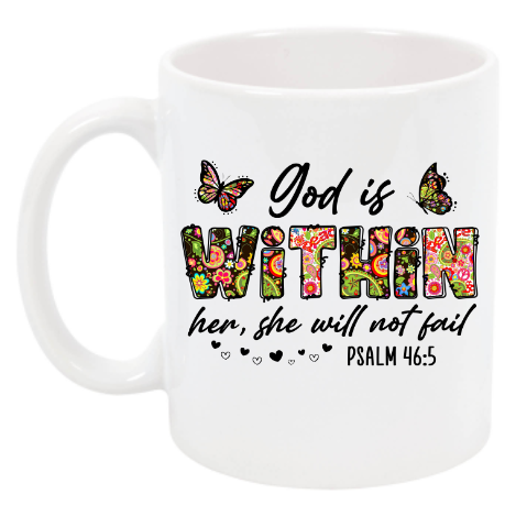 God is Within Cup NH