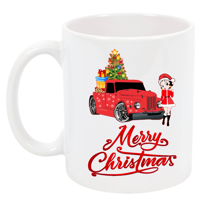 Betty Boop Merry Christmas Mug