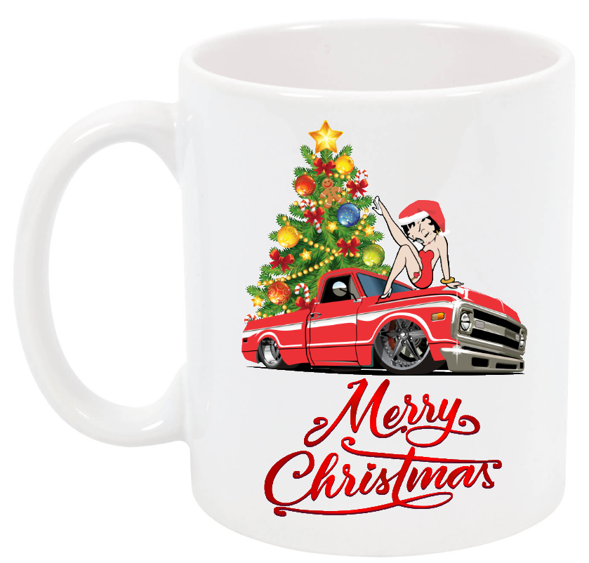 Betty Boop Merry Christmas Mug-2