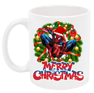 Spiderman- Christmas Mug