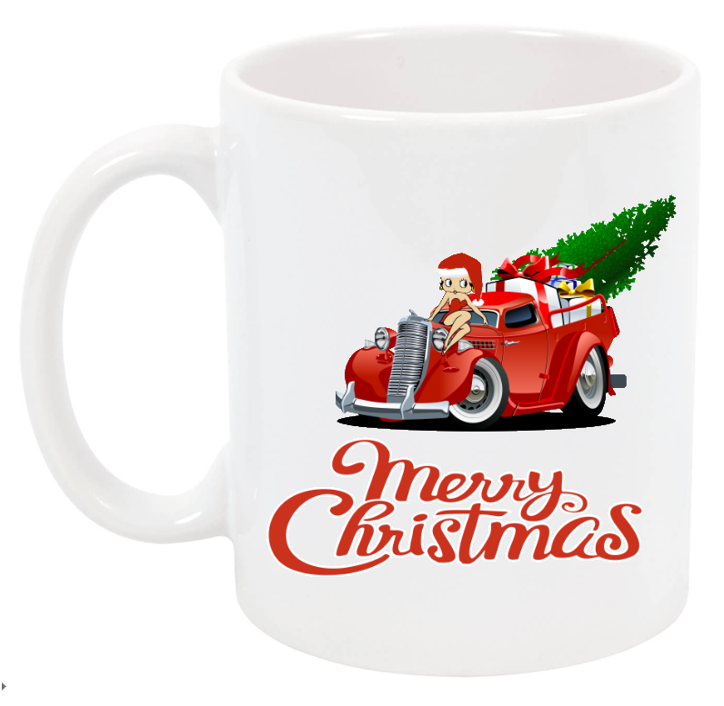 Christmas Mug-Betty Boop