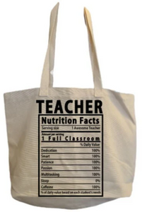 Teacher Canvas bag